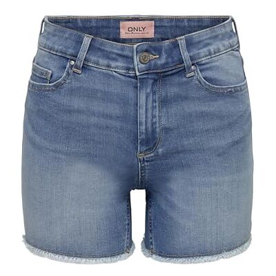 ONLY Onlblush Mid Sk DNM Shorts Noos ONLY Onlblush Mid Sk DNM Shorts Noos