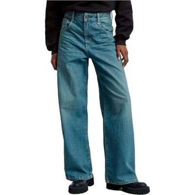 G-STAR Damen Skater High Loose Jeans, Blau (Faded Green Glacier D25286-d318-g832), 23W / 30L G-STAR Damen Skater High Loose Jeans, Blau (Faded Green Glacier D25286-d318-g832), 23W / 30L