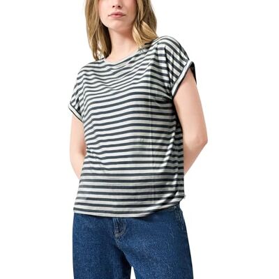 QS T-Shirt aus Lyocellmix QS T-Shirt aus Lyocellmix
