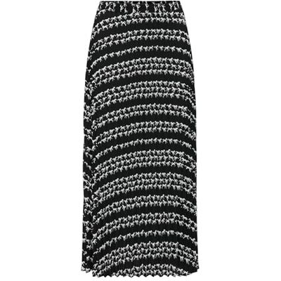 ONLY Damen Onlalma Life Poly Plisse Skirt Rock, Black/AOP:582 Pure Horse Run, 36 ONLY Damen Onlalma Life Poly Plisse Skirt Rock, Black/AOP:582 Pure Horse Run, 36