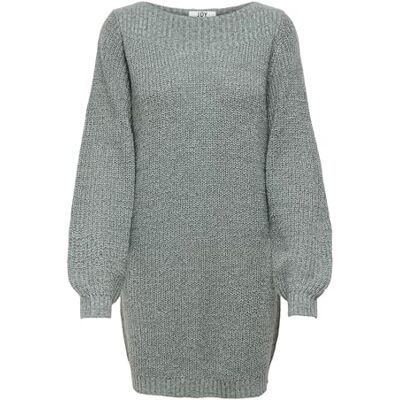JDY Damen whitney Megan L/S Boat Dress KNT Noos Strickkleid, Abyss/Detail:w Black Ply, XL EU JDY Damen whitney Megan L/S Boat Dress KNT Noos Strickkleid, Abyss/Detail:w Black Ply, XL EU