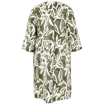 Cartoon Damen Sommerkleid mit Muster 36, Cream/Green Cartoon Damen Sommerkleid mit Muster 36, Cream/Green