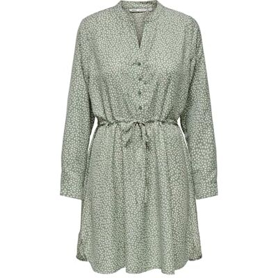 ONLY Damen Onlcory Life L/S V-Neck Tunic WVN Noos Tunika-Top Für Den Alltag Mit Volumenärmeln Und Stylischem V-Ausschnitt, Lily Pad, 36 ONLY Damen Onlcory Life L/S V-Neck Tunic WVN Noos Tunika-Top Für Den Alltag Mit Volumenärmeln Und Stylischem V-Ausschnitt, Lily Pad, 36