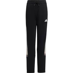 Adidas Unisex Kinder Seasonal Essentials Tiberio 3 Stripes Fleece Pants, Black/White/Grey Two, 11-12 Years Adidas Unisex Kinder Seasonal Essentials Tiberio 3 Stripes Fleece Pants, Black/White/Grey Two, 11-12 Years