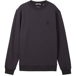 TOM TAILOR Jungen Kinder Basic Sweatshirt aus Baumwolle, 29476 Coal Grey, 128 TOM TAILOR Jungen Kinder Basic Sweatshirt aus Baumwolle, 29476 Coal Grey, 128
