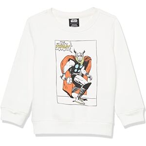 Amazon Essentials Disney Marvel Star Wars Jungen Sweatshirts aus Fleece mit Rundhalsausschnitt, Marvel Thor, 6-7 Jahre Amazon Essentials Disney Marvel Star Wars Jungen Sweatshirts aus Fleece mit Rundhalsausschnitt, Marvel Thor, 6-7 Jahre