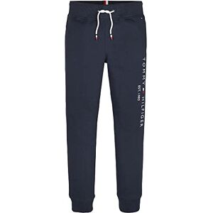 Tommy Hilfiger Kinder Unisex Jogginghose Essential Sweatpants aus Bio-Baumwolle, Blau (Twilight Navy), 14 Jahre Tommy Hilfiger Kinder Unisex Jogginghose Essential Sweatpants aus Bio-Baumwolle, Blau (Twilight Navy), 14 Jahre