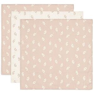 Jollein Musselin Tuch Baby Twig, Wild Rose 3er Pack 70x70cm 100% Baumwolle Spucktuch Jollein Musselin Tuch Baby Twig, Wild Rose 3er Pack 70x70cm 100% Baumwolle Spucktuch