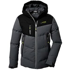 Killtec Jungen Steppjacke/Winterjacke mit Kapuze KOW 376 BYS QLTD JCKT, anthrazit melange, 116, 42212-000 Killtec Jungen Steppjacke/Winterjacke mit Kapuze KOW 376 BYS QLTD JCKT, anthrazit melange, 116, 42212-000