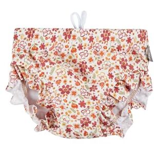 Sterntaler Badehose Blumen – UV-Schutz 50+ Schwimmhose Mädchen – Baby Badehose mit Blumen-Print, Volants & Windeleinsatz bis Größe 86/92, Bademode für Schwimmbad und Strand – Ecru, Größe 68 Sterntaler Badehose Blumen – UV-Schutz 50+ Schwimmhose Mädchen – Baby Badehose mit Blumen-Print, Volants & Windeleinsatz bis Größe 86/92, Bademode für Schwimmbad und Strand – Ecru, Größe 68