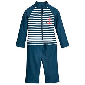 Playshoes UV-Schutz Einteiler Unisex Kinder Badeanzug Schwimmanzug Badebekleidung, Maritim Langarm, 86/92 Playshoes UV-Schutz Einteiler Unisex Kinder Badeanzug Schwimmanzug Badebekleidung, Maritim Langarm, 86/92