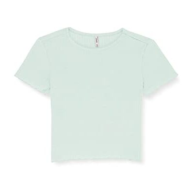 ONLY Mädchen Kognella S/S O-neck Top Noos Jrs Harbor Gray 110-116 ONLY Mädchen Kognella S/S O-neck Top Noos Jrs Harbor Gray 110-116