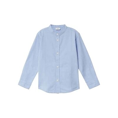s.Oliver Chambray-Hemd mit Stehkragen im Slim Fit s.Oliver Chambray-Hemd mit Stehkragen im Slim Fit