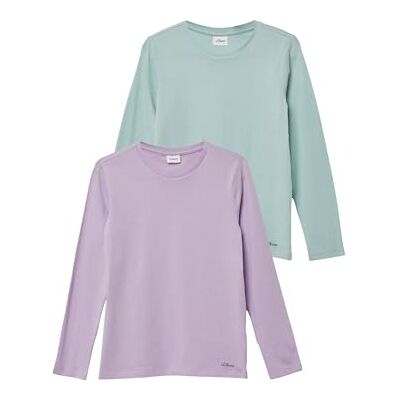 s.Oliver Junior Baby T-Shirt – Langarm, Baumwolle, Doppelpack s.Oliver Junior Baby T-Shirt – Langarm, Baumwolle, Doppelpack