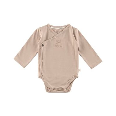 Sterntaler Body Emmi Unisex Wickel Body aus Baumwoll Jersey Langarm Body mit Esel Emmi Print Neugeborenen Body seitlich zum Knöpfen Druckknöpfe im Schritt Baby Strampler, Sand, Größe 44 Sterntaler Body Emmi Unisex Wickel Body aus Baumwoll Jersey Langarm Body mit Esel Emmi Print Neugeborenen Body seitlich zum Knöpfen Druckknöpfe im Schritt Baby Strampler, Sand, Größe 44
