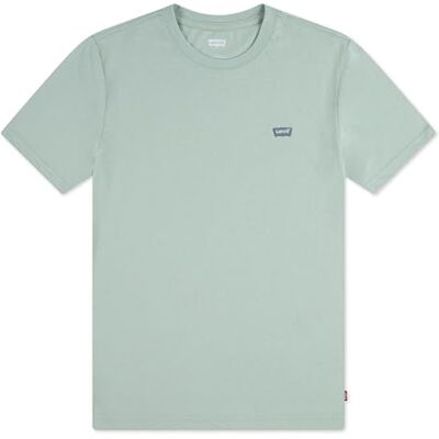 Levi's Jungen Grün T-Shirt Mit Batwing-Logo Auf Der Brust Levi's Jungen Grün T-Shirt Mit Batwing-Logo Auf Der Brust
