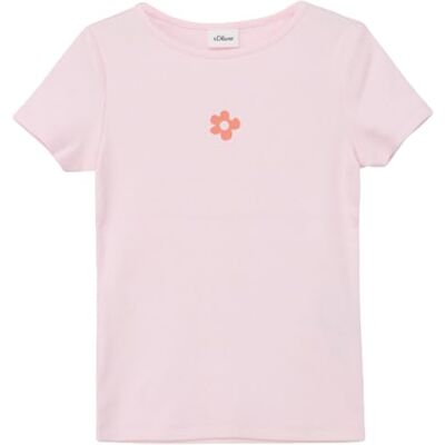 s.Oliver Junior Mädchen Shirt 2178132 Lilac/PINK 128/134 s.Oliver Junior Mädchen Shirt 2178132 Lilac/PINK 128/134