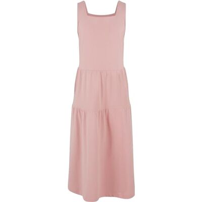 Urban Classics Kinder Kleid Girls 7/8 Lenght Valance Summer Dress, Volantkleid für Mädchen, ärmellos, erhältlich in vielen Farben, Größen 110/116-158/164 Urban Classics Kinder Kleid Girls 7/8 Lenght Valance Summer Dress, Volantkleid für Mädchen, ärmellos, erhältlich in vielen Farben, Größen 110/116-158/164