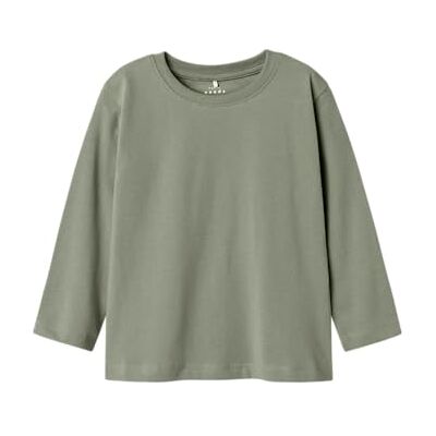 NAME IT Jungen Nmmvobbo Ls Nreg Top Noos, Shadow, 86 NAME IT Jungen Nmmvobbo Ls Nreg Top Noos, Shadow, 86