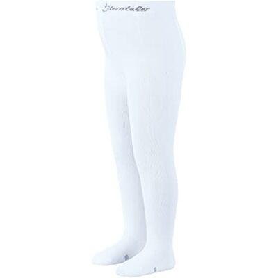 Sterntaler Strumpfhose uni unisex Kinder Strumpfhose hautfreundlich und feuchtigkeitsregulierend, mit elastischem Komfortbund weiß, Größe 50 Sterntaler Strumpfhose uni unisex Kinder Strumpfhose hautfreundlich und feuchtigkeitsregulierend, mit elastischem Komfortbund weiß, Größe 50