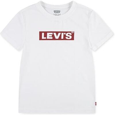 Levi's Jungen Weiss Boxtab T-Shirt Levi's Jungen Weiss Boxtab T-Shirt