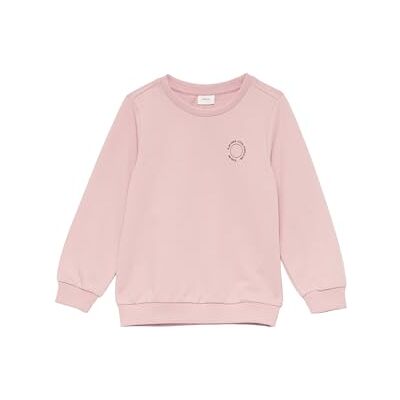 s.Oliver Unisex Sweatshirt mit Rippbündchen und kleinem Print-Detail s.Oliver Unisex Sweatshirt mit Rippbündchen und kleinem Print-Detail