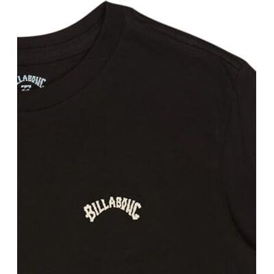 Billabong Jungen Arch Crew Ss Kids T-Shirt, Schwarz, 8 Jahre Billabong Jungen Arch Crew Ss Kids T-Shirt, Schwarz, 8 Jahre