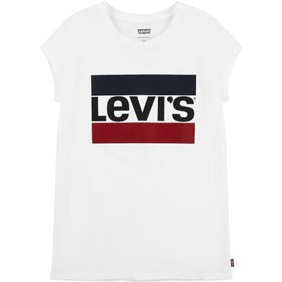 Levi's Kids sportswear logo tee Mädchen Weiß 14 Jahre Levi's Kids sportswear logo tee Mädchen Weiß 14 Jahre