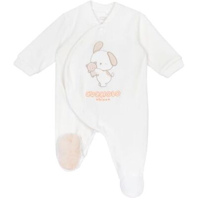 Chicco , Babystrampler Aus Warmem Und Weichem Nicki, Mit Praktischer Frontöffnung, Ideal Für Den Winter, Babykleidung für 0-24 Monate, Designed in Italy Chicco , Babystrampler Aus Warmem Und Weichem Nicki, Mit Praktischer Frontöffnung, Ideal Für Den Winter, Babykleidung für 0-24 Monate, Designed in Italy