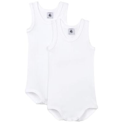 Petit Bateau Baby JungenÄrmellose Bodys (2er Pack) , Variante 1, 12 Monate Petit Bateau Baby JungenÄrmellose Bodys (2er Pack) , Variante 1, 12 Monate
