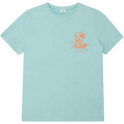 s.Oliver Junior Jungen Shirt 2177412 6524 Blue Green 134/140 s.Oliver Junior Jungen Shirt 2177412 6524 Blue Green 134/140