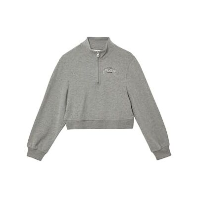 s.Oliver Cropped-Sweatshirt mit Stehkragen und Reißverschluss s.Oliver Cropped-Sweatshirt mit Stehkragen und Reißverschluss