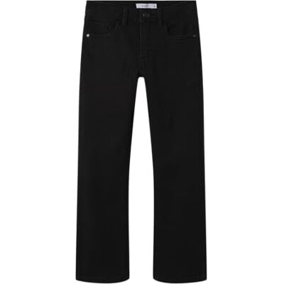 NAME IT Jungen Boy Fit Nkmryan Straight Jeans 2100-Io Noos, Black Denim, 122 EU NAME IT Jungen Boy Fit Nkmryan Straight Jeans 2100-Io Noos, Black Denim, 122 EU