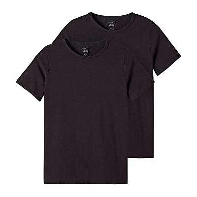 NAME IT Jungen Nkm t-shirt Slim 2p Noos T Shirt, Schwarz, 146-152 EU NAME IT Jungen Nkm t-shirt Slim 2p Noos T Shirt, Schwarz, 146-152 EU