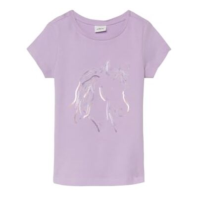 s.Oliver T-Shirt mit Pailletten und Stickerei s.Oliver T-Shirt mit Pailletten und Stickerei