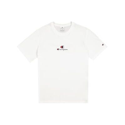 Champion Jungen Legacy Boy-Graphic Crewneck with Large Logo T-Shirt, Weiß (Ww001), 13-14 Jahre Champion Jungen Legacy Boy-Graphic Crewneck with Large Logo T-Shirt, Weiß (Ww001), 13-14 Jahre
