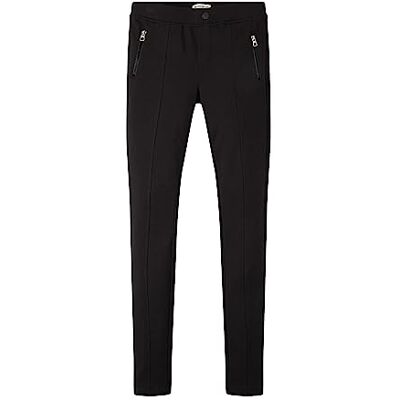TOM TAILOR Mädchen 1029991 Kinder Leggings Mit Reißverschluss-Taschen, 29999 Black, 134 EU TOM TAILOR Mädchen 1029991 Kinder Leggings Mit Reißverschluss-Taschen, 29999 Black, 134 EU