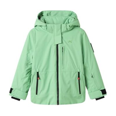 NAME IT Unisex Kinder Nknslope10 Jacket Ski Edition Fo Noos, Irish Green, Numeric_134 NAME IT Unisex Kinder Nknslope10 Jacket Ski Edition Fo Noos, Irish Green, Numeric_134
