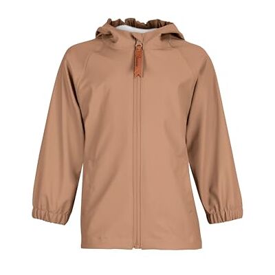Sterntaler Regenjacke ungefüttert uni Kinder Regenjacke wasserdicht Jungen Jacke mit verschweißten Nähten, Kapuze und reflektierendem Detail robuste Regenbekleidung lehmbraun, Größe 74 Sterntaler Regenjacke ungefüttert uni Kinder Regenjacke wasserdicht Jungen Jacke mit verschweißten Nähten, Kapuze und reflektierendem Detail robuste Regenbekleidung lehmbraun, Größe 74