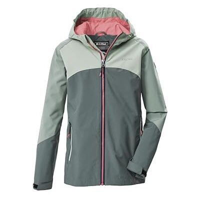 Killtec Mädchen Funktionsjacke/Outdoorjacke wasserdicht mit Kapuze KOS 158 GRLS JCKT, naturgrün, 128, 44117-000 Killtec Mädchen Funktionsjacke/Outdoorjacke wasserdicht mit Kapuze KOS 158 GRLS JCKT, naturgrün, 128, 44117-000