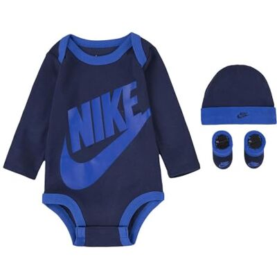 NIKE Baby Futura Logo Body, Midnight Navy, 0/6 Monate NIKE Baby Futura Logo Body, Midnight Navy, 0/6 Monate
