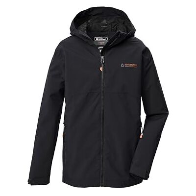 Killtec Jungen Funktionsjacke/Outdoorjacke wasserdicht mit Kapuze KOS 146 BYS JCKT, schwarz, 164, 44091-000 Killtec Jungen Funktionsjacke/Outdoorjacke wasserdicht mit Kapuze KOS 146 BYS JCKT, schwarz, 164, 44091-000
