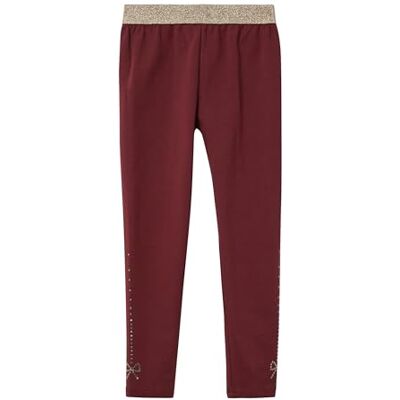 s.Oliver Kuschlige Leggings mit Glitzerbund und Artwork s.Oliver Kuschlige Leggings mit Glitzerbund und Artwork