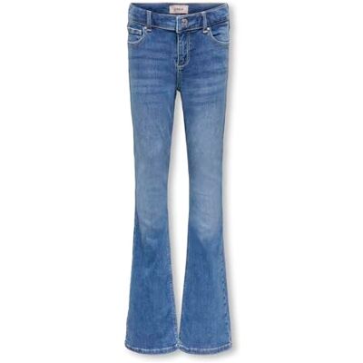 KIDS ONLY Mädchen Kogblush Flared DNM Rea1319 Noos Hose, Medium Blue Denim, 152 EU KIDS ONLY Mädchen Kogblush Flared DNM Rea1319 Noos Hose, Medium Blue Denim, 152 EU
