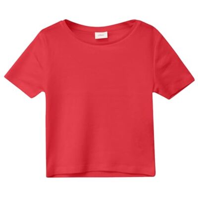 s.Oliver Junior Mädchen Shirt 2182707 3211 rot 158/164 s.Oliver Junior Mädchen Shirt 2182707 3211 rot 158/164