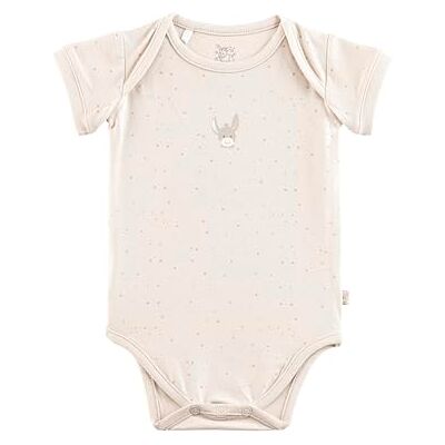 Sterntaler Body Pünktchen Unisex Baby Body aus Baumwoll Jersey mit Allover Druck Pünktchen Kurzarm Body mit Esel Emmi Print Baby Strampler mit Druckknöpfen im Schritt, Natur, Größe 86 Sterntaler Body Pünktchen Unisex Baby Body aus Baumwoll Jersey mit Allover Druck Pünktchen Kurzarm Body mit Esel Emmi Print Baby Strampler mit Druckknöpfen im Schritt, Natur, Größe 86