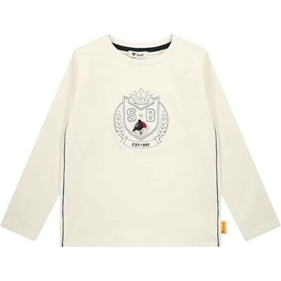 Steiff T-Shirt Langarm EU Größe 98 Eggnog, Langarm-Sweatshirt, Longsleeve für Kinder, Pullover langärmelig, Babyoberteil, ideales Basic Shirt, bequem und weich, waschmaschinenfest Steiff T-Shirt Langarm EU Größe 98 Eggnog, Langarm-Sweatshirt, Longsleeve für Kinder, Pullover langärmelig, Babyoberteil, ideales Basic Shirt, bequem und weich, waschmaschinenfest