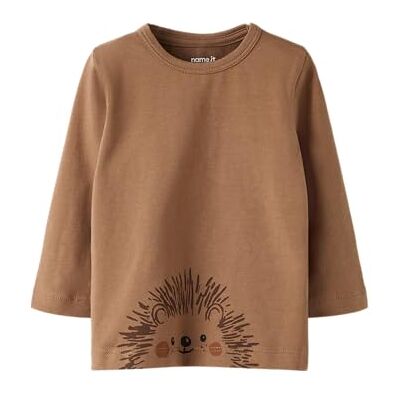 NAME IT Unisex Nbnoni Ls Top Lnoos, Thrush, 74 EU NAME IT Unisex Nbnoni Ls Top Lnoos, Thrush, 74 EU