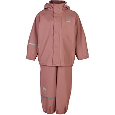 Celavi Unisex 2-Piece Rain Suit in Many Colours Regenset, Burlwood, 120 Celavi Unisex 2-Piece Rain Suit in Many Colours Regenset, Burlwood, 120