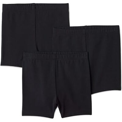 Amazon Essentials Baby Mädchen Fahrrad-Shorts für Babys, Mädchen und Kleinkinder, 3er-Pack, 3er-Pack, Schwarz, 3-6 Monate Amazon Essentials Baby Mädchen Fahrrad-Shorts für Babys, Mädchen und Kleinkinder, 3er-Pack, 3er-Pack, Schwarz, 3-6 Monate